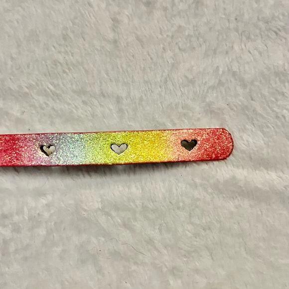 Target Girls Rainbow and Hearts 29” Belt - Picture 11 of 11